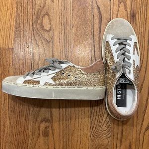 Golden goose super star glitter low top